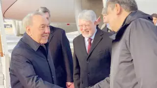 Назарбаев Мәскеу қаласына барды