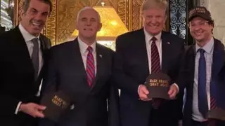 Коронавирус жұқтырған адам таяуда Трамппен кездескен