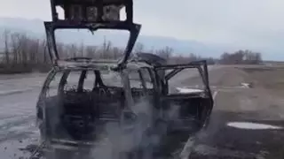 БҚО-да көлік түгі қалмай өртеніп кетті