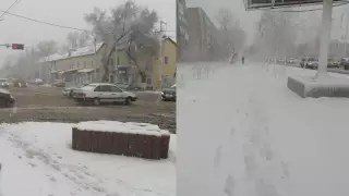 Қазақстанның бірнеше облысында қар жауды