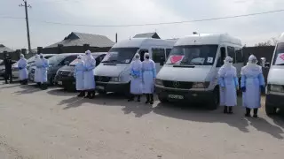 Шымкентте 1 миллион маска таратыла бастады