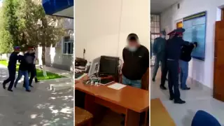 Түркістан облысында мас жүргізуші үш полицейді қағып кеткен