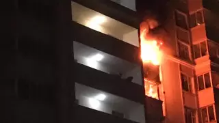 Елордада көпқабатты тұрғын үйден өрт шықты