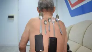 Атырауда магнит-адам тұрады