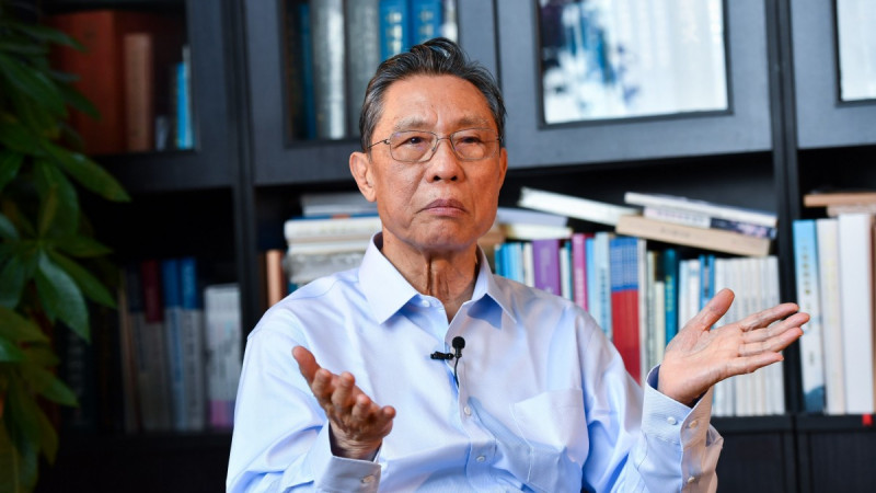 Қытайлық эпидемиолог Чжун Наньшань. © Xinhua