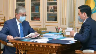 Президент Көлгіновке үш ауысымдағы мектептердің мәселесін шұғыл шешуді тапсырды