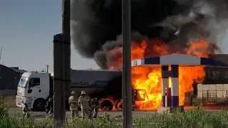 Атырауда жанармай құю бекетіндегі жарылыс: автоцистерна жүргізушісі қайтыс болды