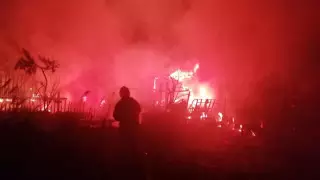 Степногорскіде саяжайдан өрт шығып, бес адам қаза тапты