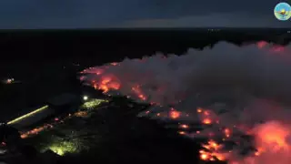 Алматыда қоқыс полигонында болған өрттің видеосы жарияланды