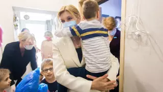 Зеленскийдің әйелі ауруханаға түсті