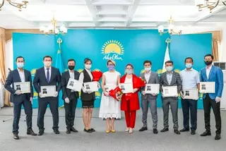Қызылорда облысының еріктілері Nur Otan партиясы төрағасының алғыс хатымен марапатталды 