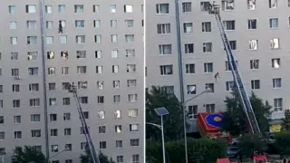 Нұр-Сұлтанда көпқабатты үйдің терезесінен секіріп кеткен ер адам қайтыс болды