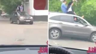 Нұр-Сұлтанда достарын көліктің жүксалғышына отырғызып айдаған жүргізуші ұсталды