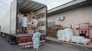 Атырауға ірі көлемде дәрі-дәрмек жеткізілді