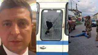 Зеленский террористің талабын орындап, видео түсірді