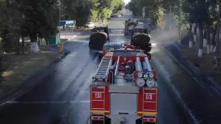 Шымкентте жалпықалалық дезинфекция жұмыстары жүргізілді