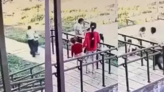 6 жасар қызды ұрламақ болған оралдықтың әрекеті видеоға түсіп қалған