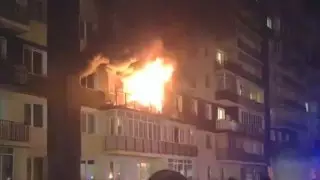 Қаскелеңдегі көпқабатты үйден шыққан өрттен 5 адам ауруханаға түсті