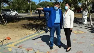 Гүлшара Әбдіқалықова Қызылорда қаласында атқарылып жатқан жұмыстармен танысты
