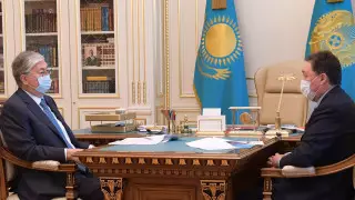 Президент Маминнің есебін тыңдады