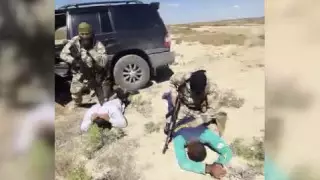 Қызылорда облысында есірткі саудаламақ болғандарды тікұшақпен қуған сәті видеоға түсірілді