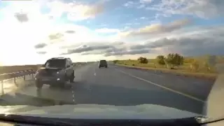 Қарағанды - Нұр-Сұлтан тасжолында қарсы жолаққа шыққан Lexus жүргізушісі ұсталды