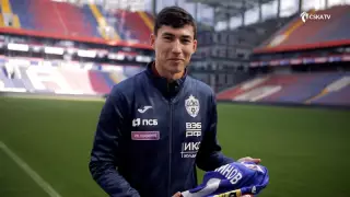 ЦСКА Бахтиер Зайнутдиновтің қалай жаттыққанын көрсетті