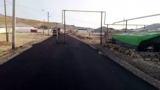 Маңғыстауда ауысатын газ құбырының үстінен жол төселген