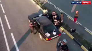 Аудиторлардың ұсталған сәті видеоға түсірілді