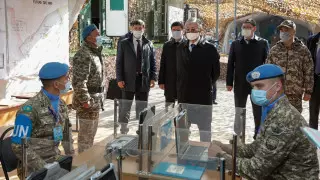 "Ел тыныштығын сақтау, халқымызды қорғау - ең басты міндет!" - Тоқаев