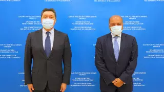 Мамин Президент кеңесшісі Сума Чакрабартимен кездесті