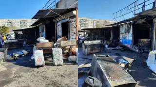 Қарағандыда қасақана базар өртеді деген күдіктілер ұсталды