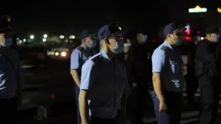 Карантин рейдінен қашқан келушілер видеоға түсіп қалды