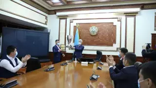 Маңғыстау облысының әкімі чемпиондарды қабылдады