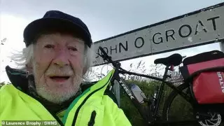 88 жастағы зейнеткер Ұлыбританияны велосипедпен шарлап шықты