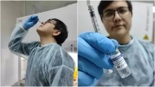 Қазақстандық ғалым коронавирусқа қарсы екінші рет вакцина салды