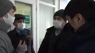 Талғарда бас дәрігермен кездесуді талап еткен блогерлер дау шығарды