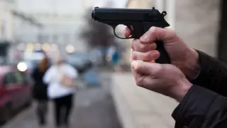 Маңғыстау облысының тұрғыны полиция көлігіне оқ атты