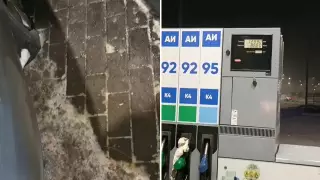 "50 литрлік бакқа 86 литр құйған". Жанармай бекетінде болған жағдайдың видеосы тарады