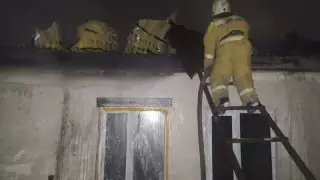 Павлодар облысында өрттен 2 адам қаза тапты