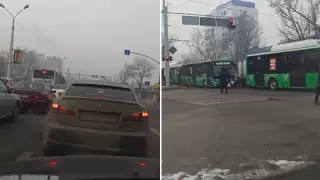 "40 минут тұрмыз": Жолдағы кептеліс алматылық жүргізушілердің ашуын келтірді