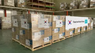 Оңтүстік Корея Қазақстанға 375 мың доллардың гуманитарлық көмегін жолдады