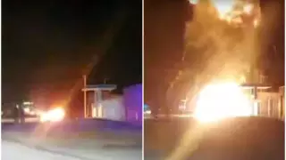 Маңғыстау облысында жанармай бекетінің маңында көлік жарылып кетті