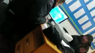 "Билеп берейін бе?" Желіде полицей мен тұрғынның қызу әңгімесі жарияланды