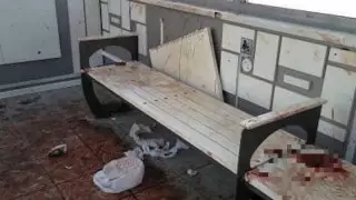 Өскемен тұрғындарын аялдамадағы қан шошытты