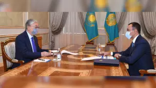 Тоқаев Сенат спикерін қабылдады