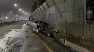 Алматыда Toyota Camry 70 көлігінің мас жүргізушісі жол апатына ұшырады