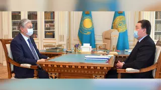 Мамин Тоқаевқа Қазақстандағы коронавирус жағдайы туралы есеп берді