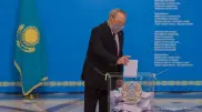 Назарбаев сайлауда дауыс берді