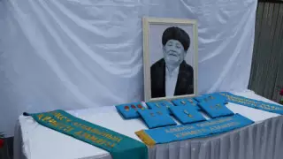 Алматы облысында Әлімғазы Райымбековті ақтық сапарға шығарып салу рәсімі өтті